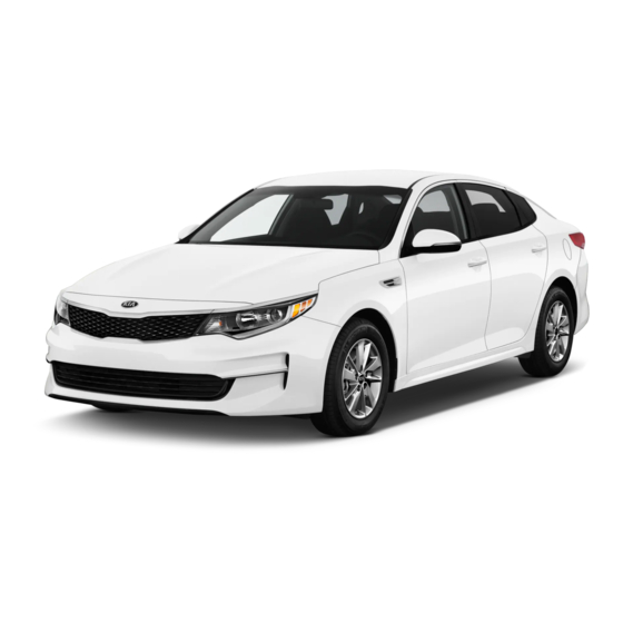 Kia 2016 Optima Owner's Manual