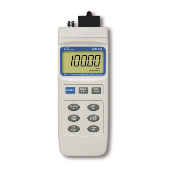 Lutron Electronics EMF-839 Operation Manual