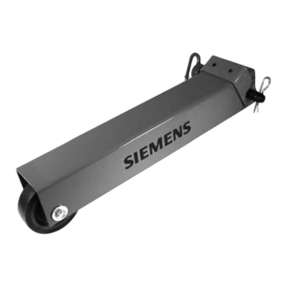 Siemens milltronics RBSS Instruction Manual