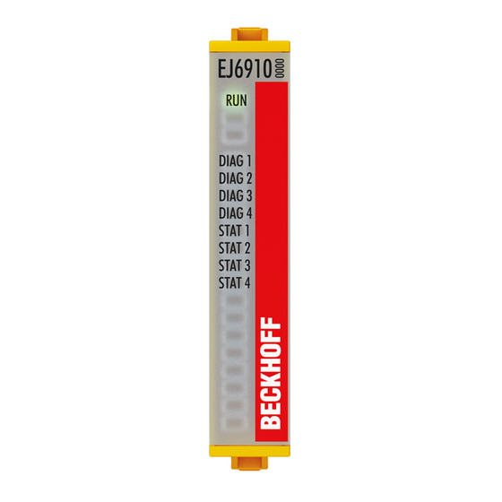 Beckhoff EJ6910 Operation Manual