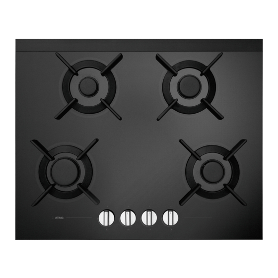 Atag HG6471MBA Instructions For Use Manual