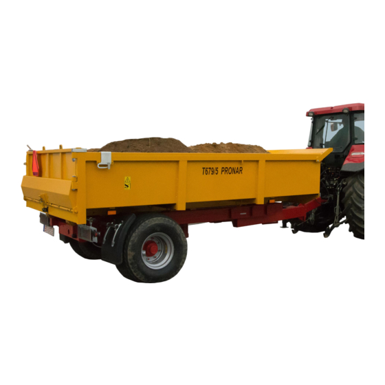 PRONAR T679/5 Operator's Manual