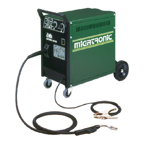 Migatronic AUTOMIG XE Operating Manual