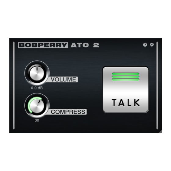 BOBPERRY AUDIO ATC 2 Manual