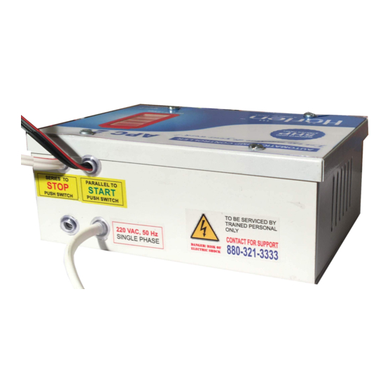 harlen APC21 Installation Manual