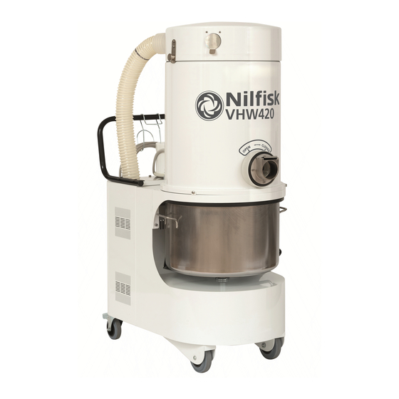 Nilfisk-Advance VHW320 Instructions For Use Manual