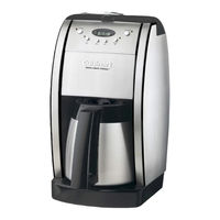 Cuisinart Grind & Brew Thermal DGB-600 Instruction Manual