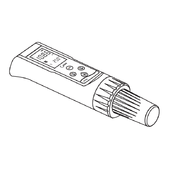PCE Instruments PCE-CHT 10 Operation Manual