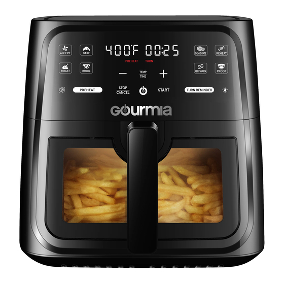 Gourmia GAF823 User Manual
