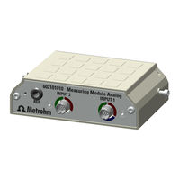 Metrohm 6.02101.010 Product Information