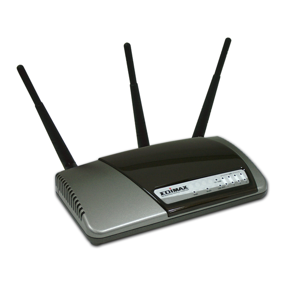 Edimax router Manual
