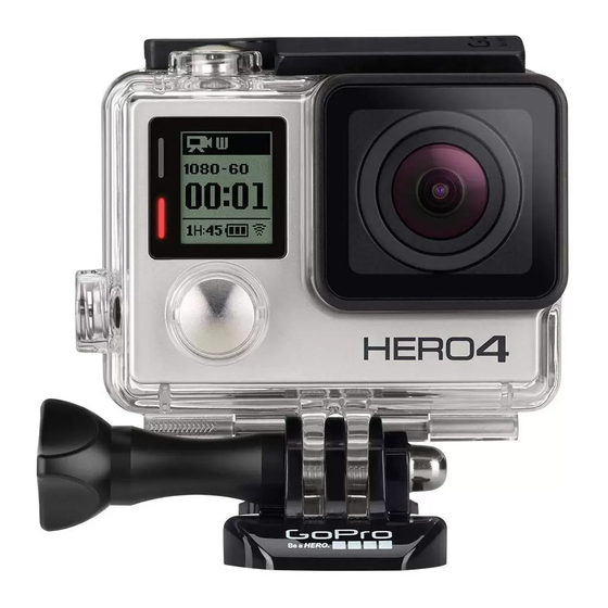 GoPro Hero4 Silver Quick Start Manual