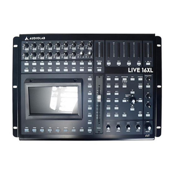 Audiolab LIVE 16XL User Manual
