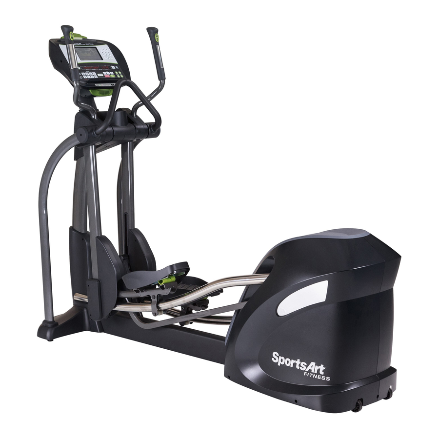 SportsArt Fitness E875 Repair Manual