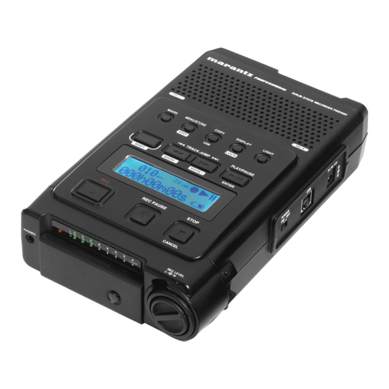 Marantz PMD660/F Service Manual