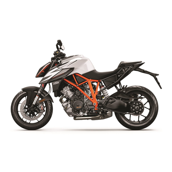 KTM 1290 Super Duke GT 2019 Manuals