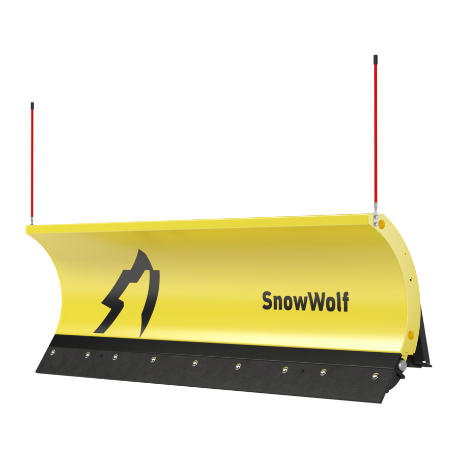 SNOW WOLF UltraPlow Operation & Maintenance Manual