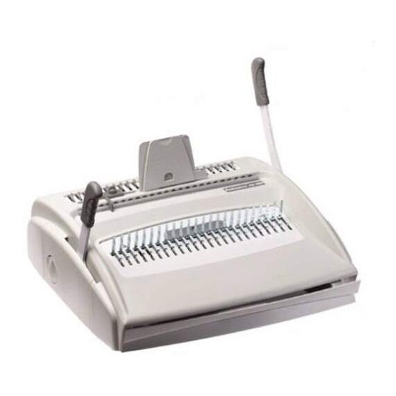 Fellowes PB 300 Operating Instructions
