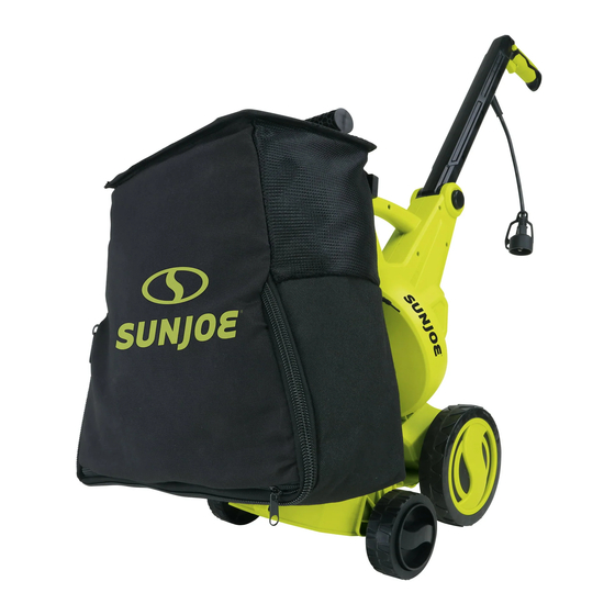 SNOWJOE Sunjoe SBJ807E-RM Operator's Manual