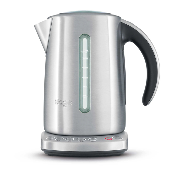 Sage the Smart Kettle BKE825 Quick Manual
