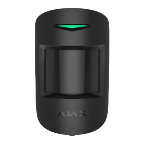 AJAX MotionProtect Fibra User Manual