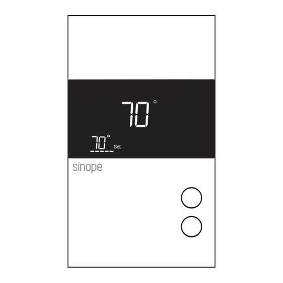 Sinope TH1400NP Installation Manual
