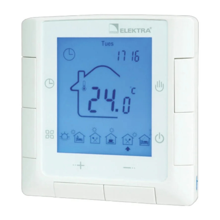 ELEKTRA ELR-20 - LCD Digital Temperature Controller Manual