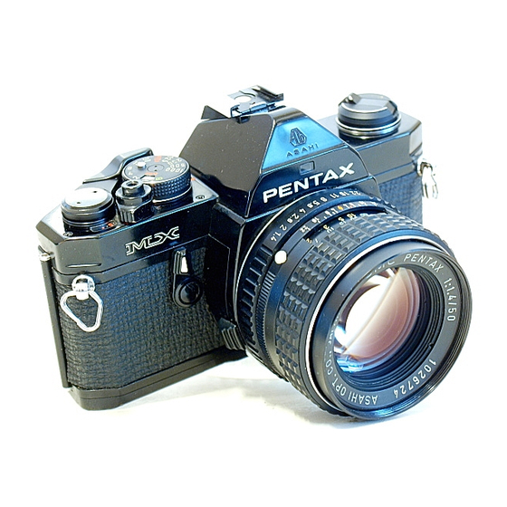 Pentax MX User Manual