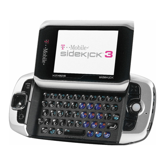 T-Mobile Sidekick Reference Manual