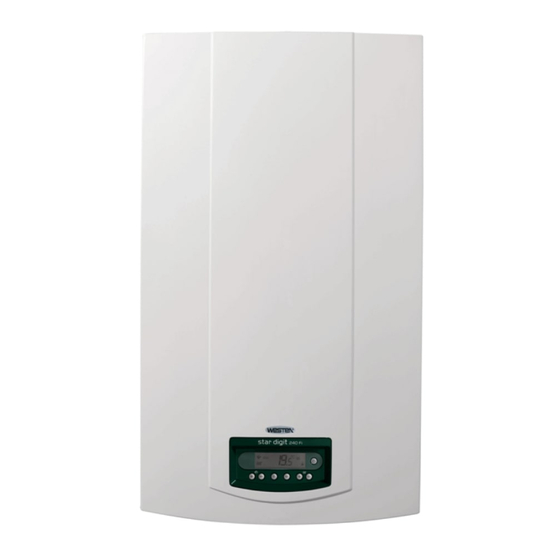 Westen star digit 240 Fi Instructions For The User And The Installer