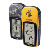 Garmin eTrex Camo - Hiking GPS Receiver Owner's Manual