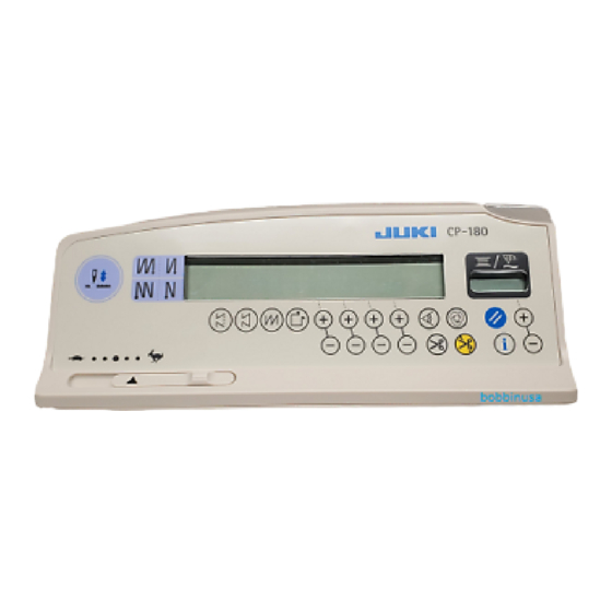 JUKI DLN-9010A-SH Instruction Manual
