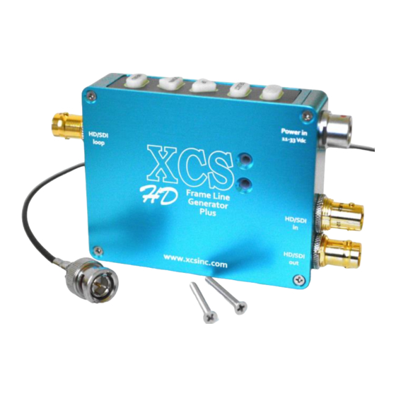 XCS HD 104000 Portable Generator Manuals