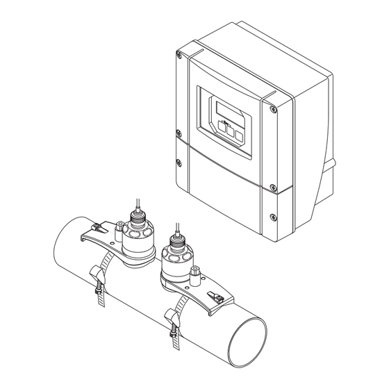 Endress+Hauser PROline prosonic flow 90 Operating Instructions Manual
