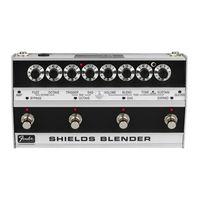 Fender SHIELDS BLENDER Owner's Manual