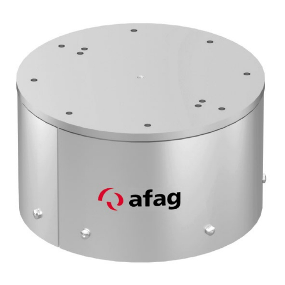 Afag WV151-1 Operating & Installation Instructions Manual