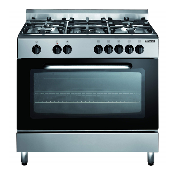 Baumatic BC391.3TCSS 90cm Instruction Manual