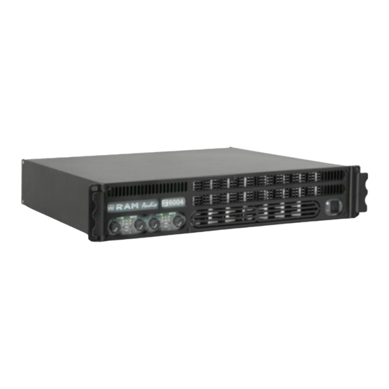 RAM Audio 3000 Operation Manual