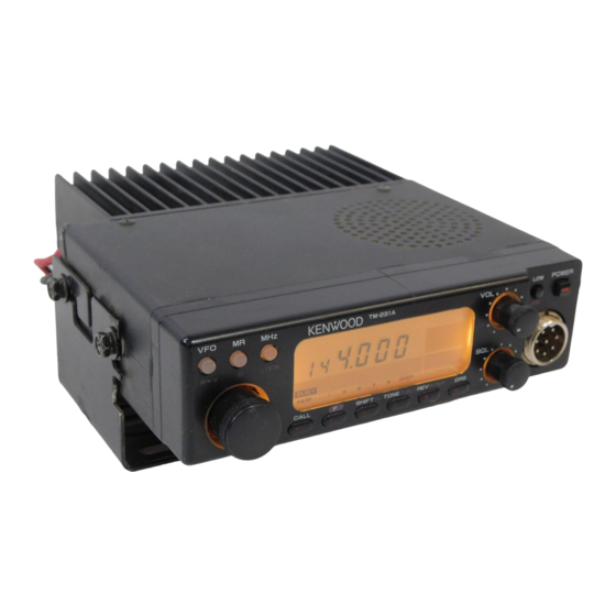 KENWOOD TM-231 TM-431 2台セット