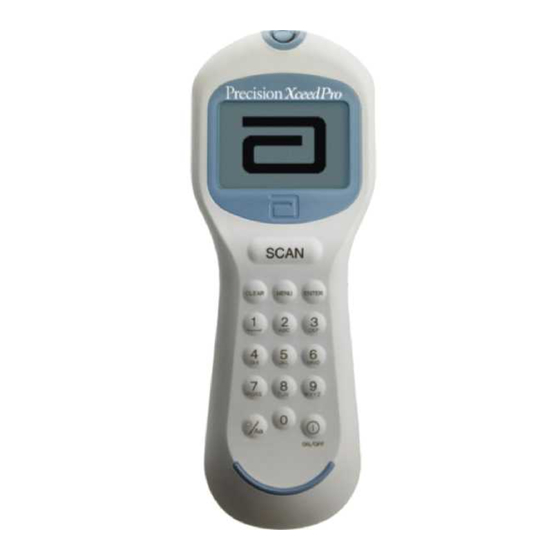 Precision Xceed Pro Blood Glucose Meter Manuals