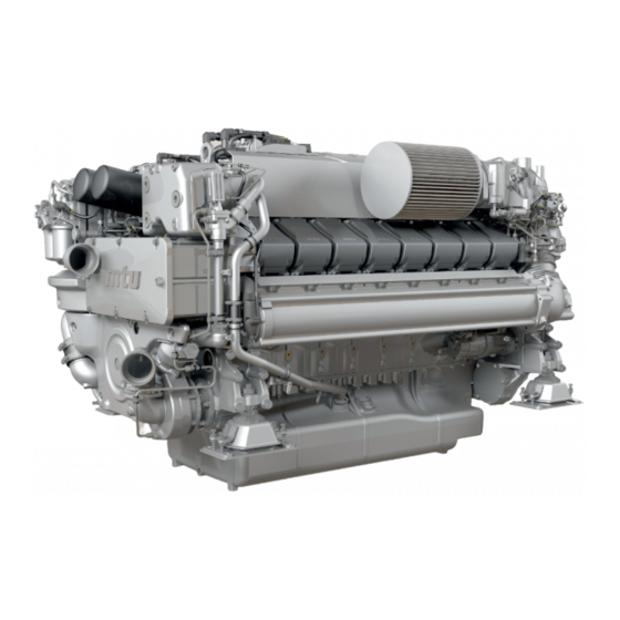 MTU 16V2000M96L Operating Instructions Manual