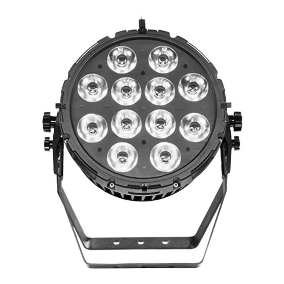 PR Lighting XPar 1012 Manual
