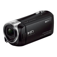 Sony Handycam HDR-PJ410 How To Use Manual