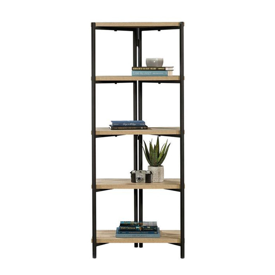 Teknik Chunky 4 Shelf Bookcase 5422095 Instruction Booklet