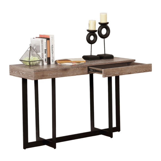 Furniture of America CM4619S Assembly Instructions Manual