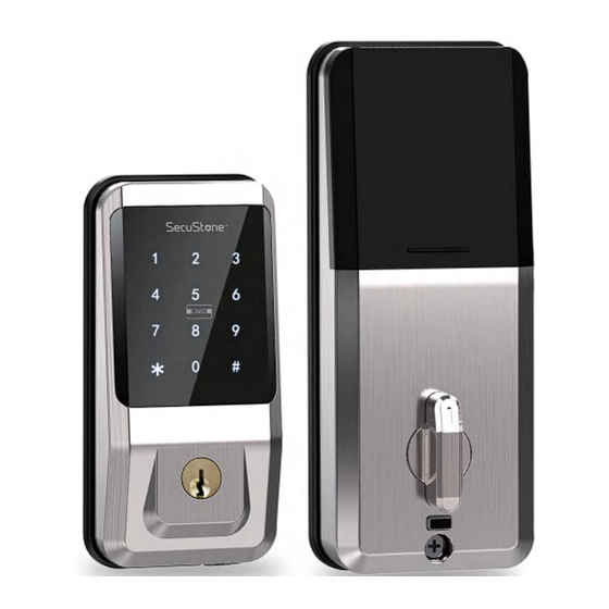 User Manuals: SecuStone DY001 Smart Door Lock