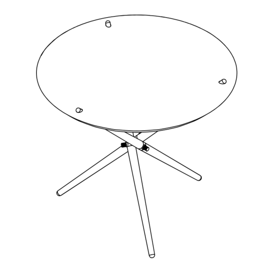 VITRA Colonial Table Instructions For Use