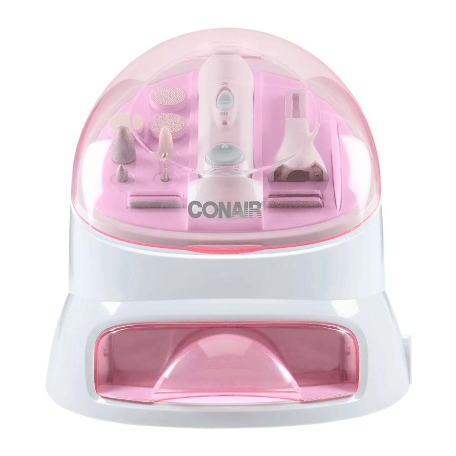 Conair true glow NC01X - All-in-One Nail Care System Manual