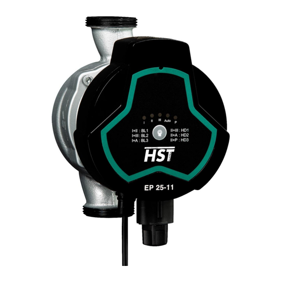 HST EPS Series Installation And Operating Instruction