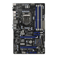 ASROCK P67 PRO3 SE - ANNEXE 409 User Manual